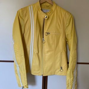 Wilsons leather motorcycle jacket size M